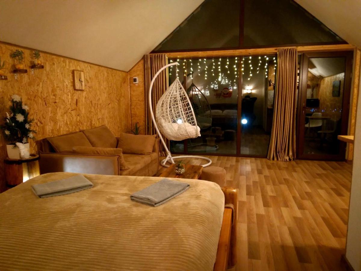 Kazbegi Cottages Qabarjina ภายนอก รูปภาพ